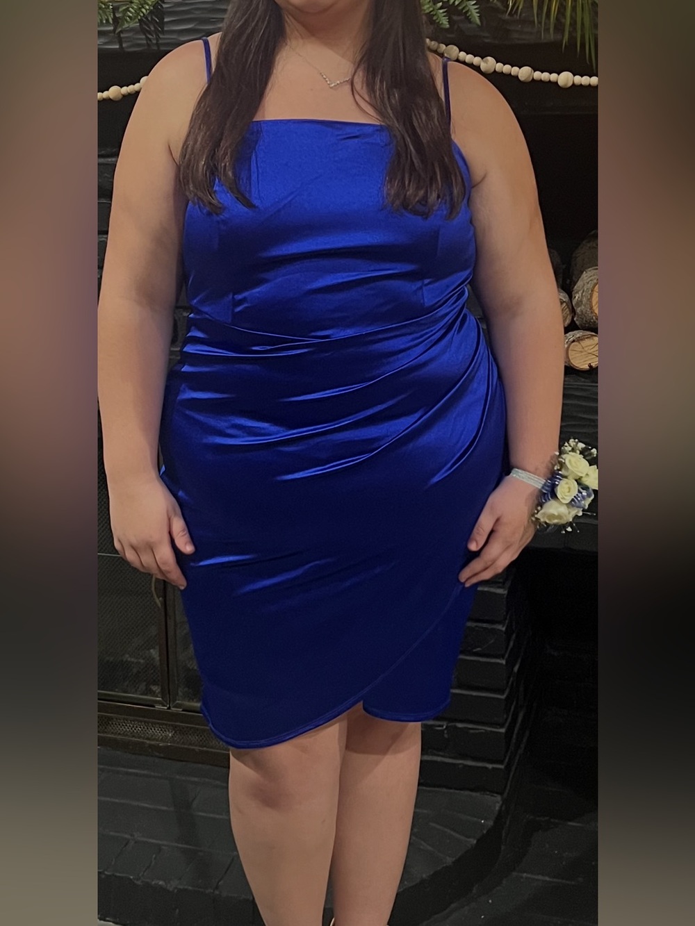 Emerald Sundae Royal Blue Cocktail Dress Size 20